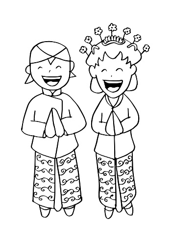 Detail Pengantin Jawa Kartun Nomer 48