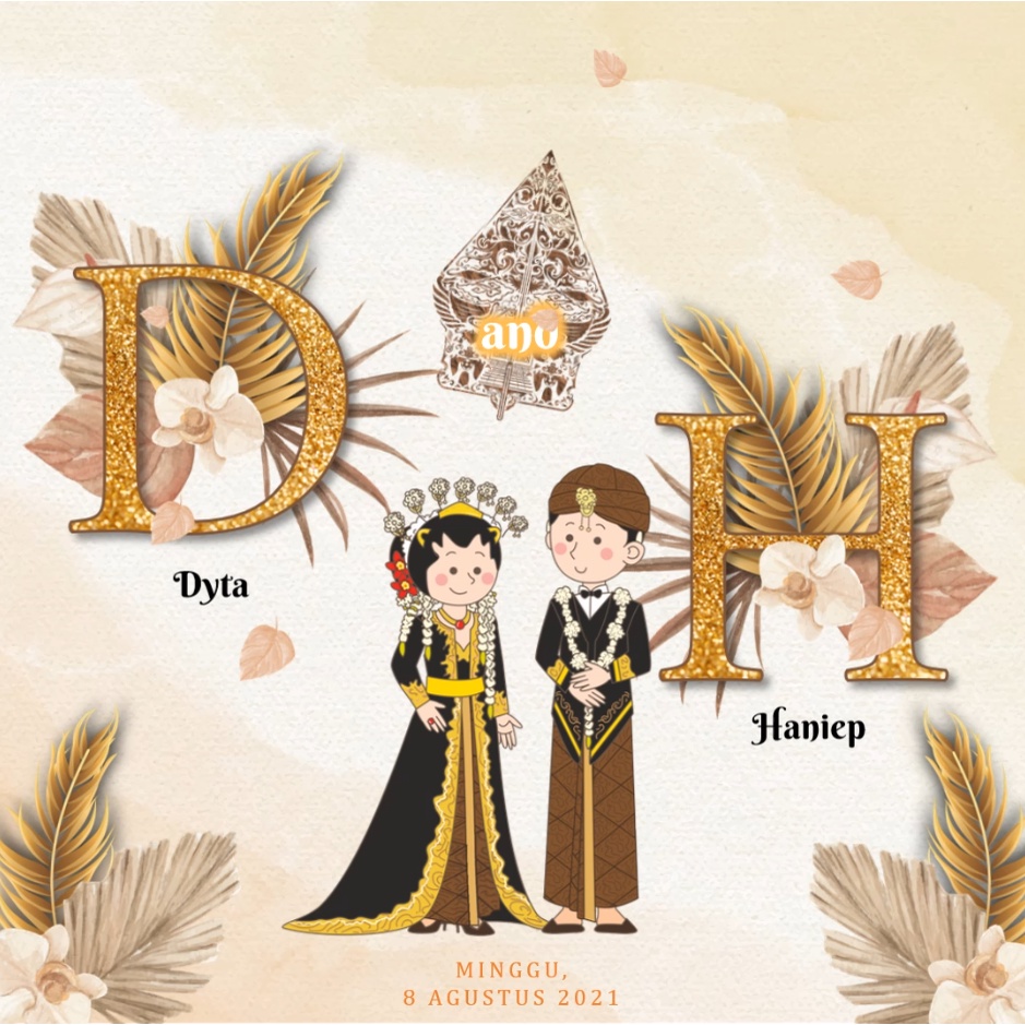 Detail Pengantin Jawa Kartun Nomer 9