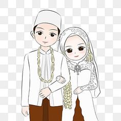 Detail Pengantin Kartun Png Nomer 3