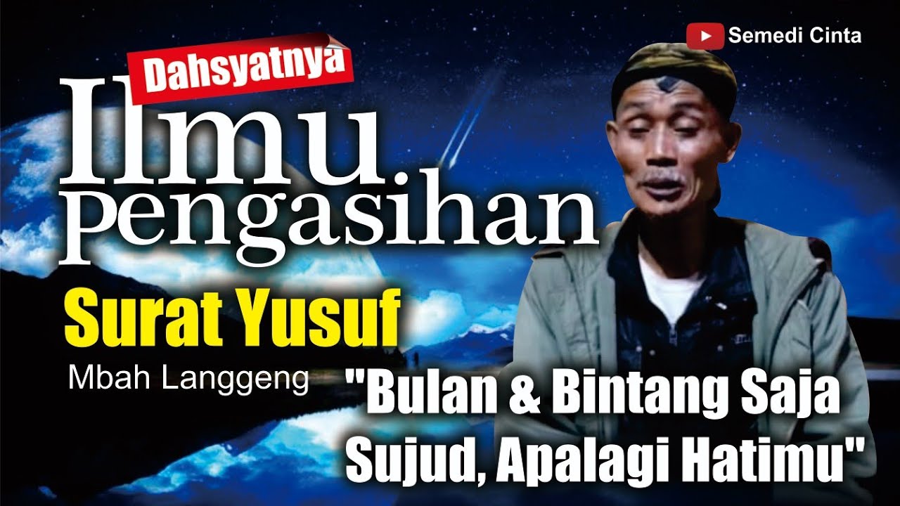 Detail Pengasihan Surat Yusuf Nomer 54