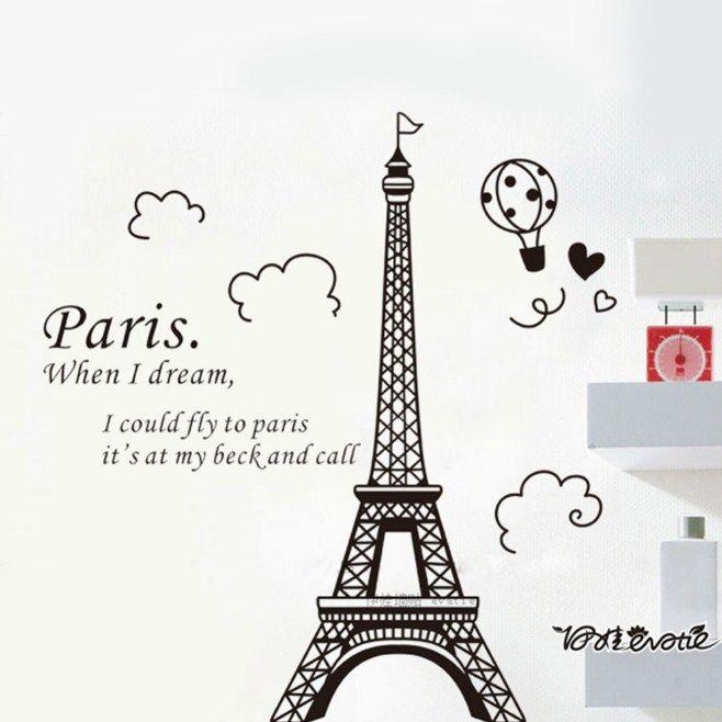 Detail Lukisan Pensil Menara Eiffel Nomer 21