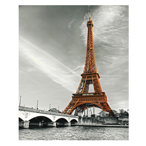 Detail Lukisan Pensil Menara Eiffel Nomer 29