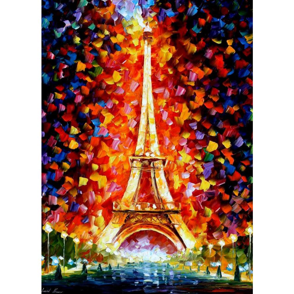 Detail Lukisan Pensil Menara Eiffel Nomer 36