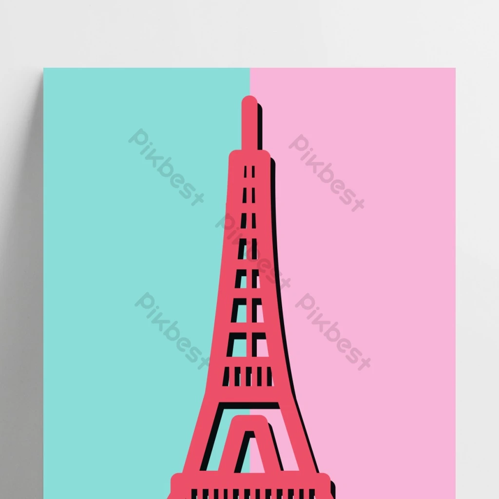 Detail Lukisan Pensil Menara Eiffel Nomer 41