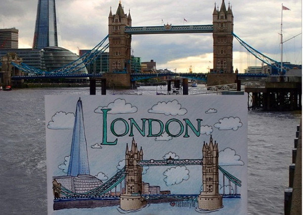 Detail Lukisan Pensil Menara Eiffel Nomer 42