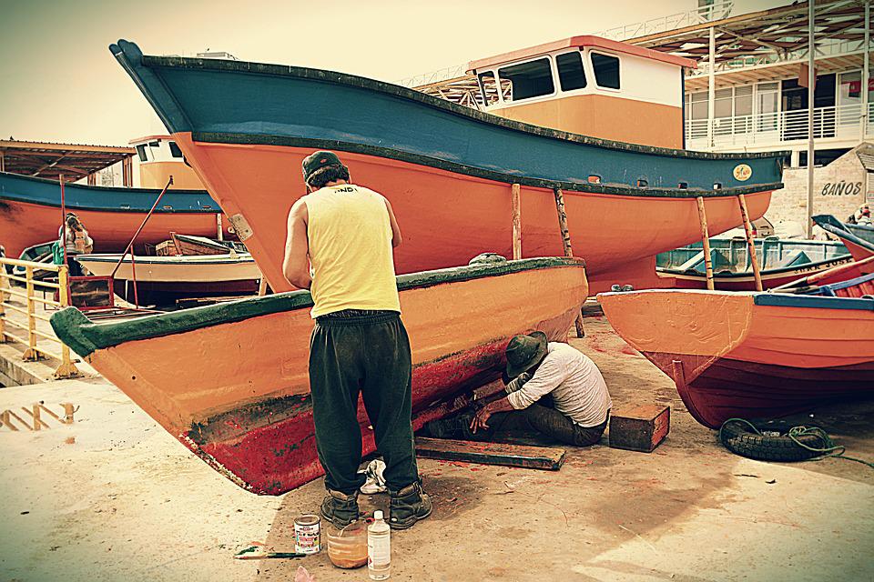 Detail Lukisan Perahu Nelayan Nomer 16