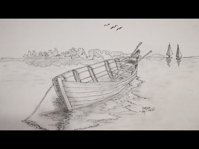 Detail Lukisan Perahu Nelayan Nomer 19