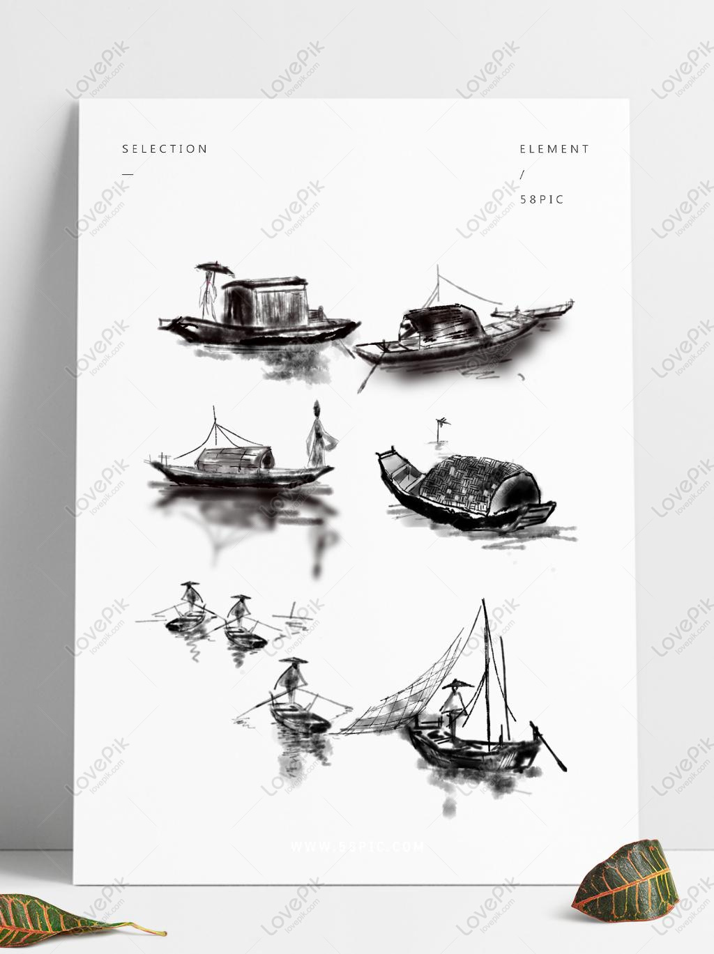 Detail Lukisan Perahu Nelayan Nomer 23