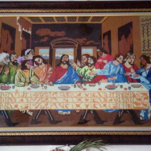 Detail Lukisan Perjamuan Terakhir Nomer 9
