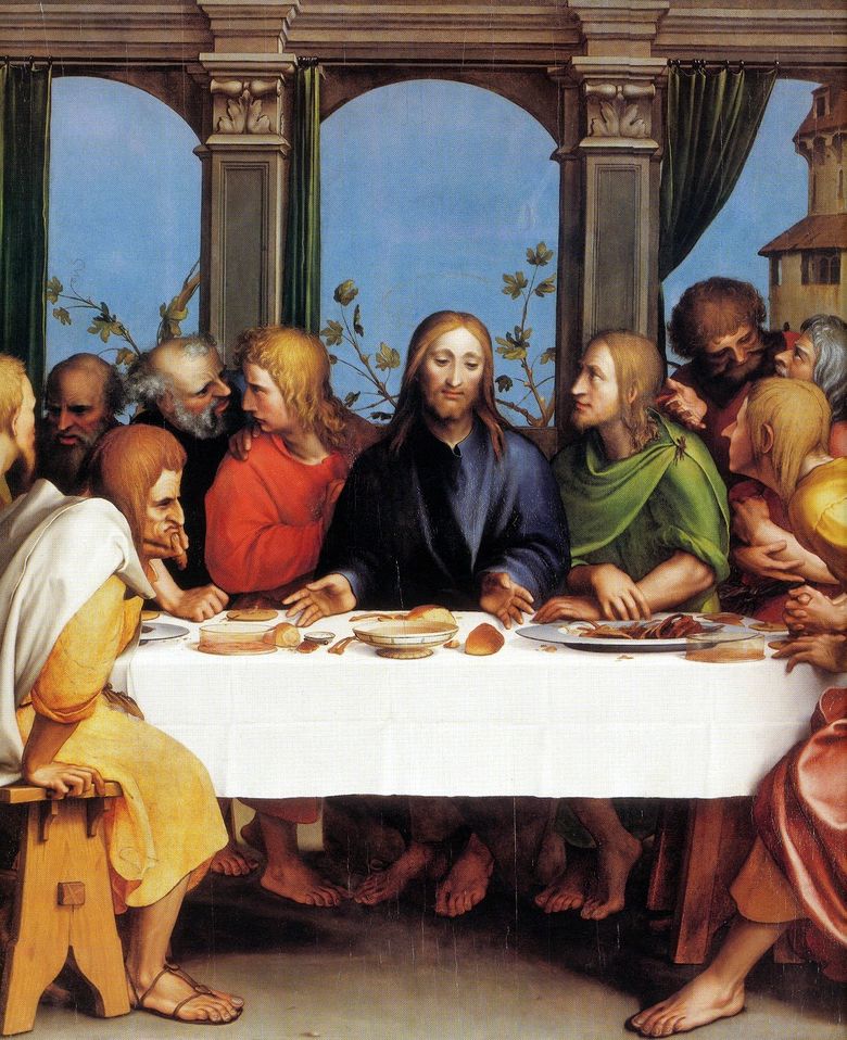 Detail Lukisan Perjamuan Terakhir Nomer 29