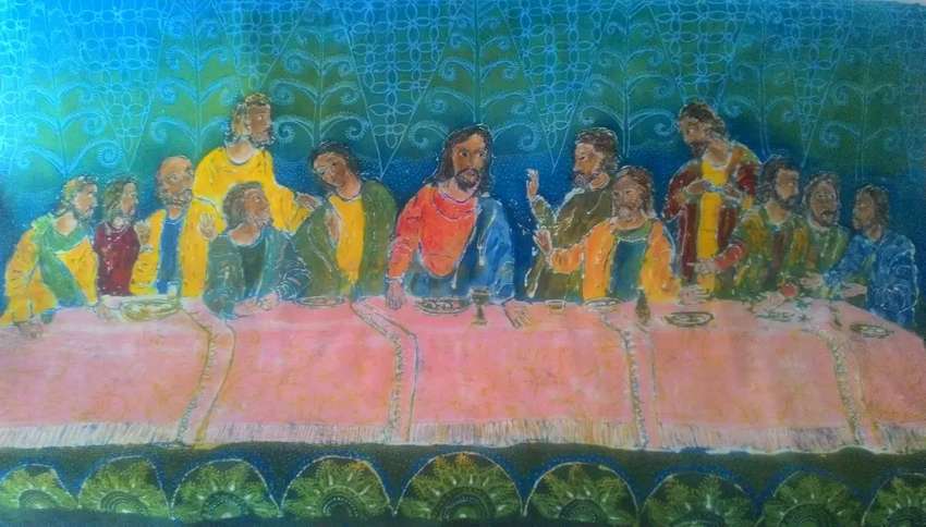 Detail Lukisan Perjamuan Terakhir Nomer 32