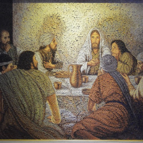 Detail Lukisan Perjamuan Terakhir Nomer 46