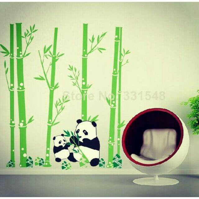 Detail Lukisan Pohon Bambu Di Dinding Nomer 22