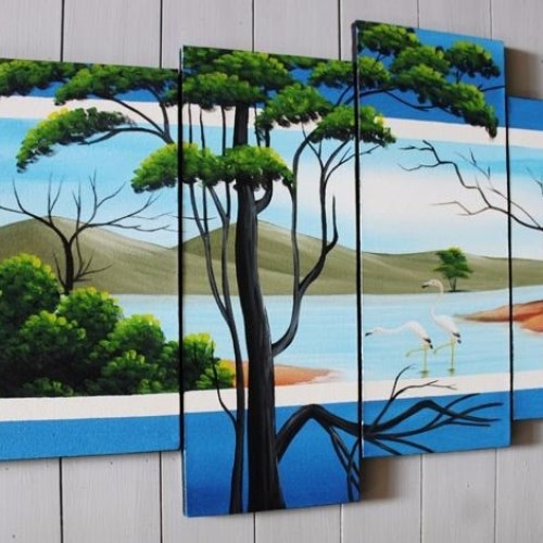 Detail Lukisan Pohon Di Dinding Nomer 15