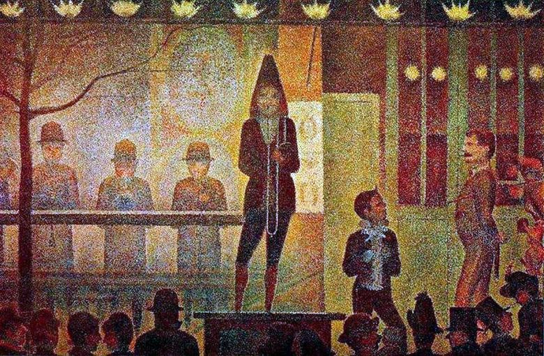 Detail Lukisan Pointilisme Karya George Seurat Nomer 18