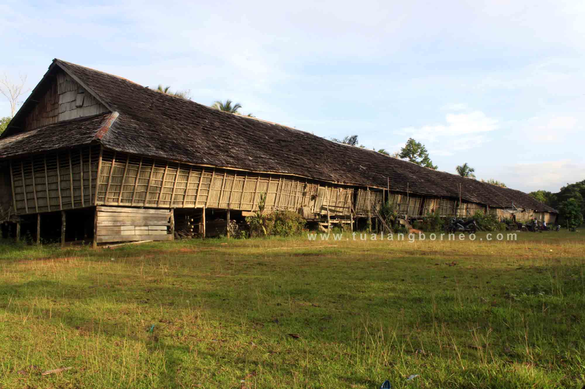 Detail Lukisan Rumah Betang Nomer 26