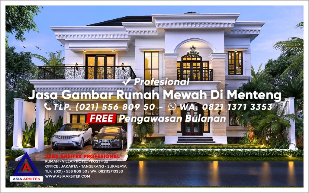 Detail Lukisan Rumah Mewah Nomer 35