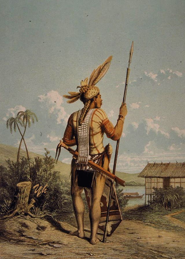 Detail Lukisan Suku Dayak Nomer 2