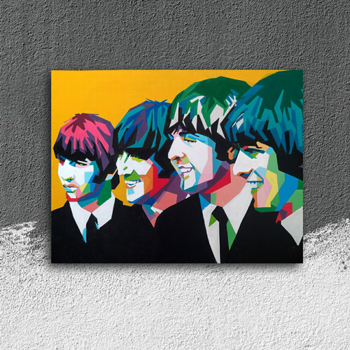 Detail Lukisan The Beatles Nomer 34