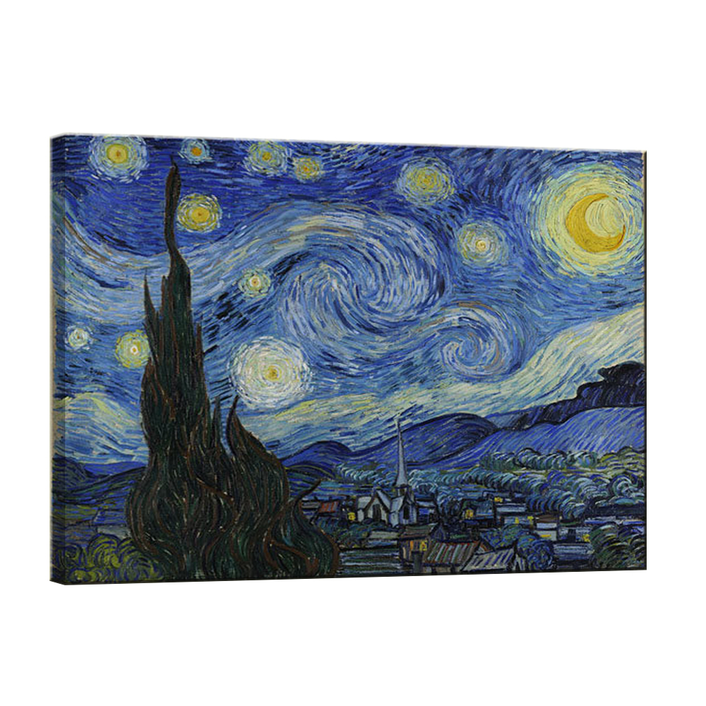 Detail Lukisan The Starry Night Nomer 22