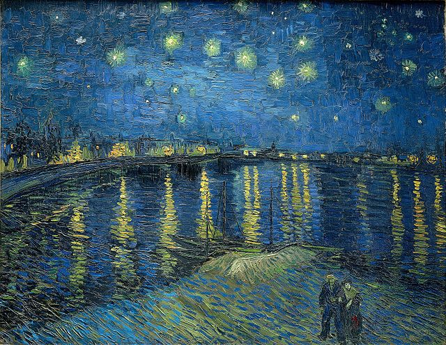 Detail Lukisan The Starry Night Nomer 7