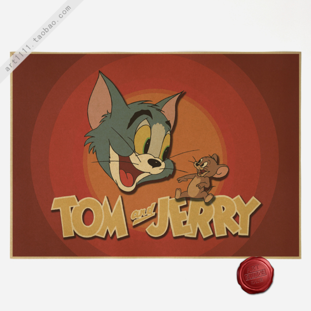 Detail Lukisan Tom And Jerry Nomer 13