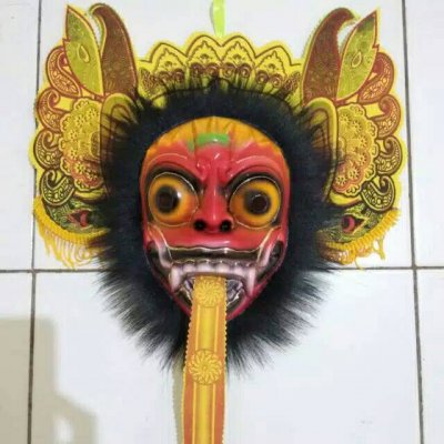 Detail Lukisan Topeng Bali Nomer 49