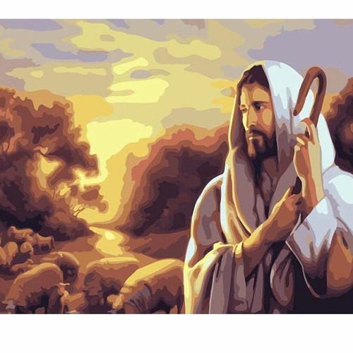 Detail Lukisan Tuhan Yesus Nomer 48