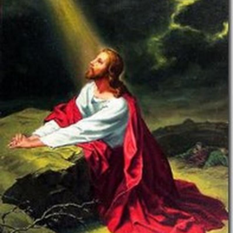Detail Lukisan Tuhan Yesus Berdoa Nomer 37