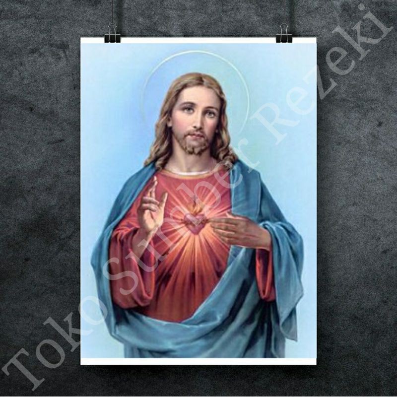 Detail Lukisan Tuhan Yesus Berdoa Nomer 40