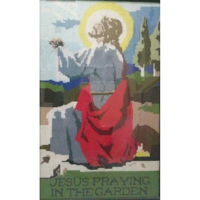 Detail Lukisan Tuhan Yesus Berdoa Nomer 47