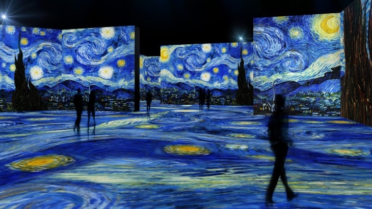 Detail Lukisan Van Gogh Starry Night Nomer 37