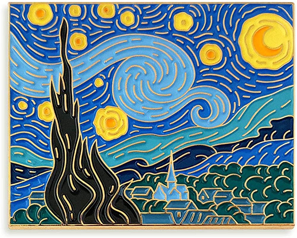 Detail Lukisan Van Gogh Starry Night Nomer 52