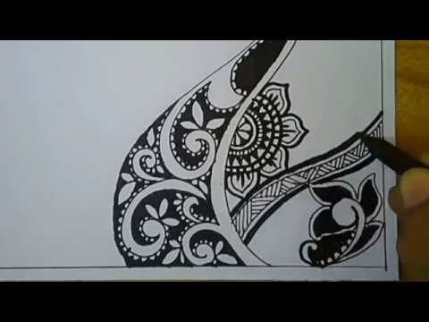 Detail Lukisan Vignet Mudah Nomer 5