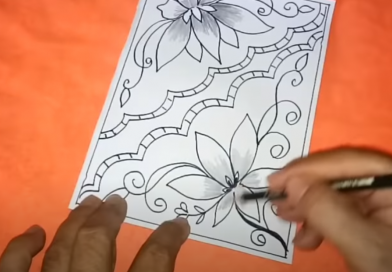 Detail Lukisan Vignet Mudah Nomer 46