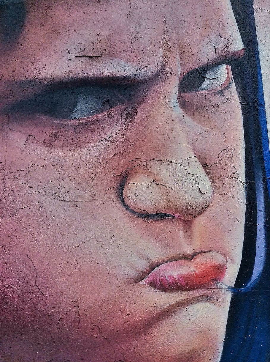Detail Lukisan Wajah Perempuan Nomer 35