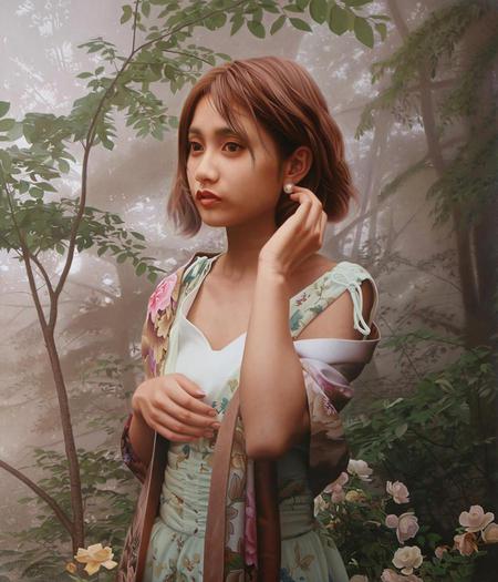 Detail Lukisan Wanita Jepang Nomer 23
