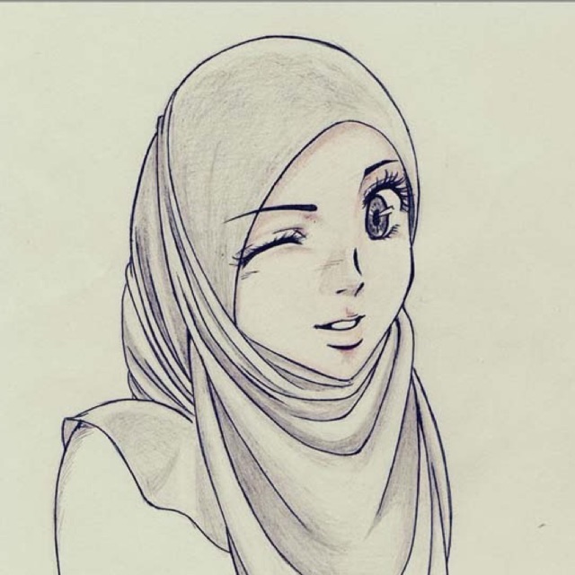 Detail Lukisan Wanita Muslimah Nomer 40