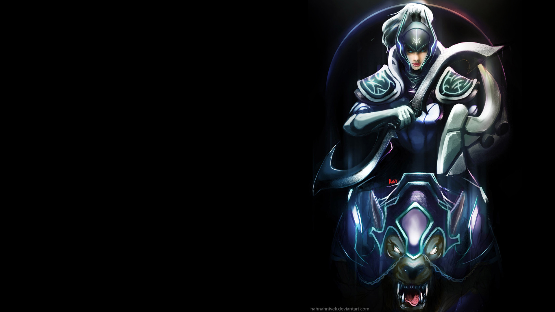 Detail Luna Dota 2 Wallpaper Nomer 49