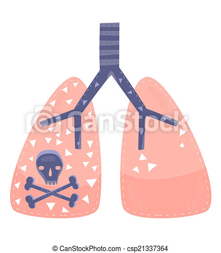 Detail Lung Cancer Clipart Nomer 29