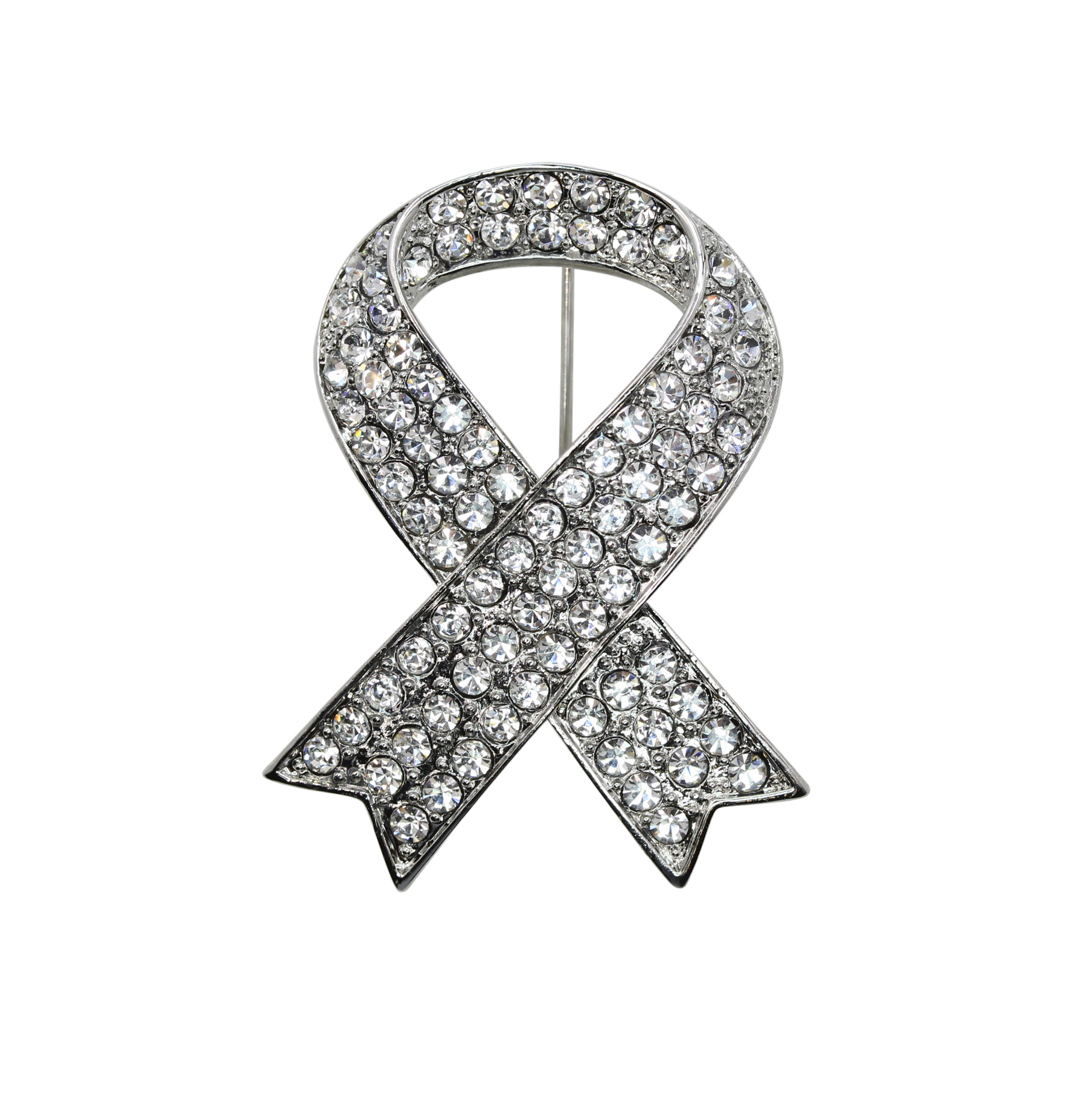 Detail Lung Cancer Ribbon Pin Nomer 10