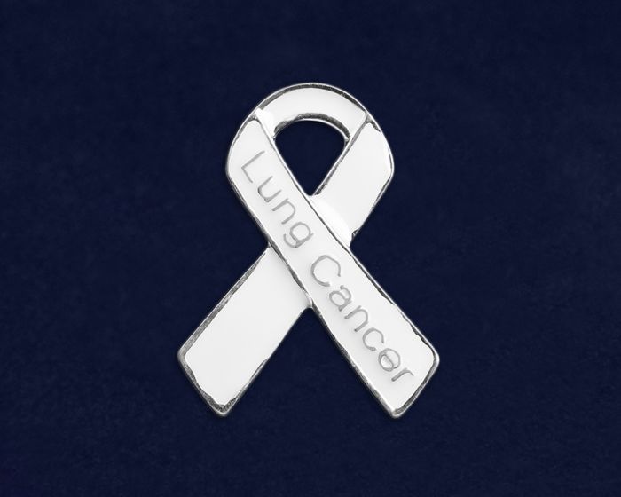 Detail Lung Cancer Ribbon Pin Nomer 13