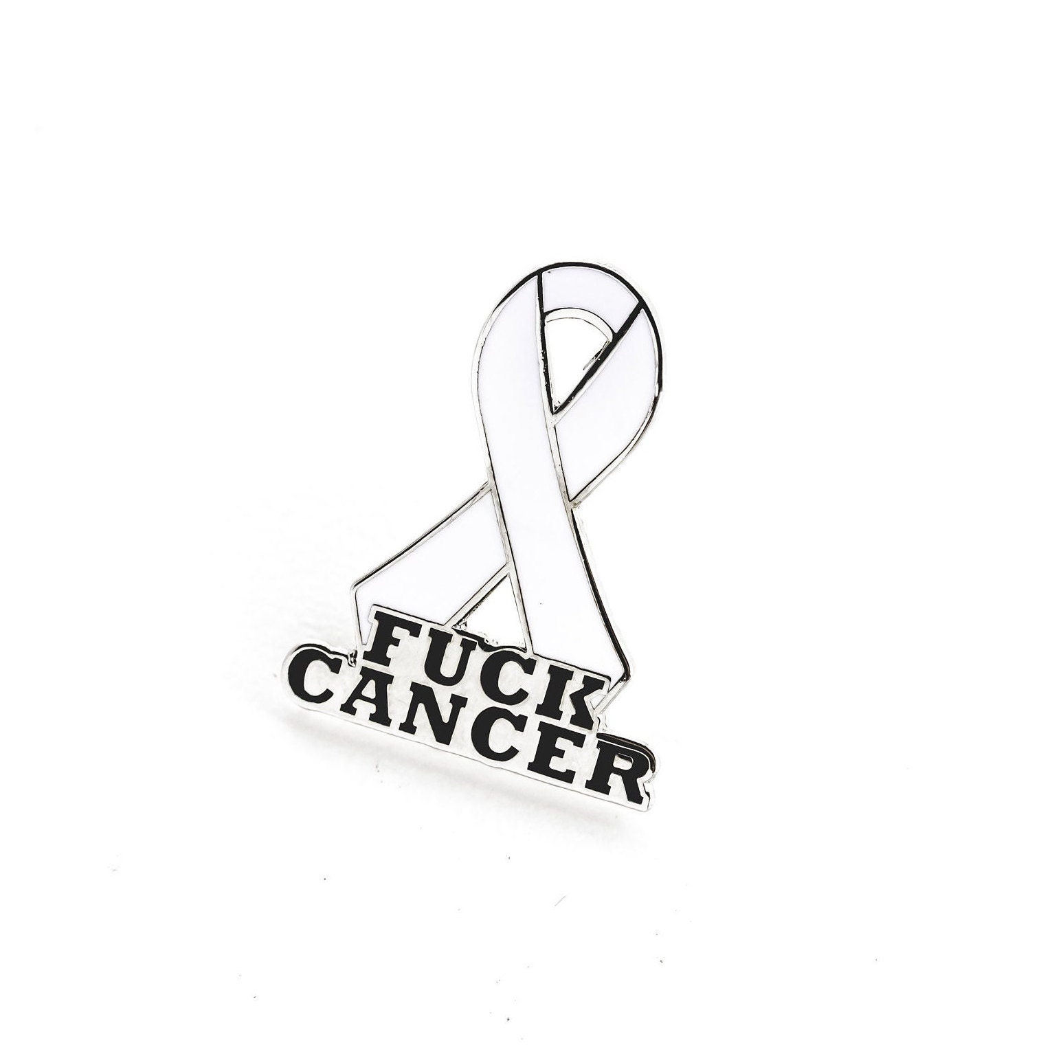 Detail Lung Cancer Ribbon Pin Nomer 20