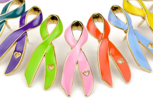 Detail Lung Cancer Ribbon Pin Nomer 45