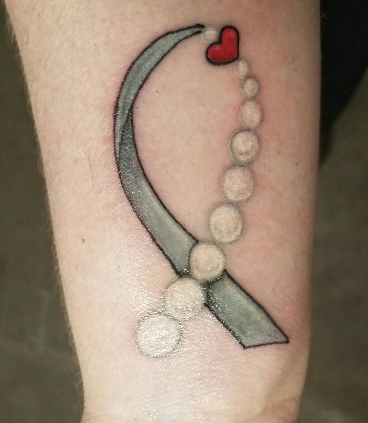 Detail Lung Cancer Ribbon Tattoos Nomer 5