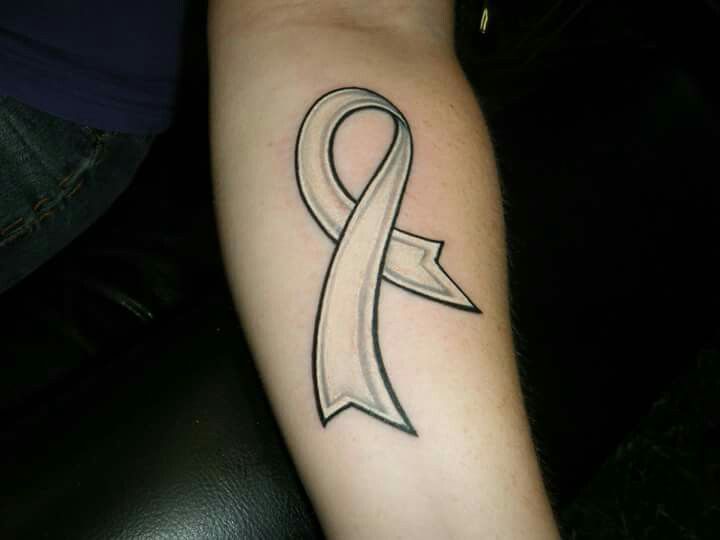 Detail Lung Cancer Ribbon Tattoos Nomer 7