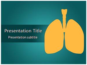 Detail Lung Powerpoint Template Free Nomer 12