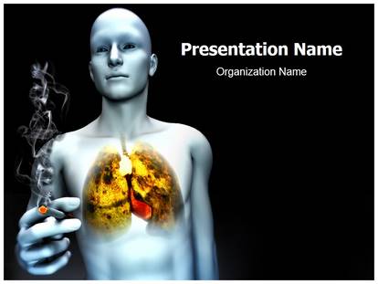 Detail Lung Powerpoint Template Free Nomer 38