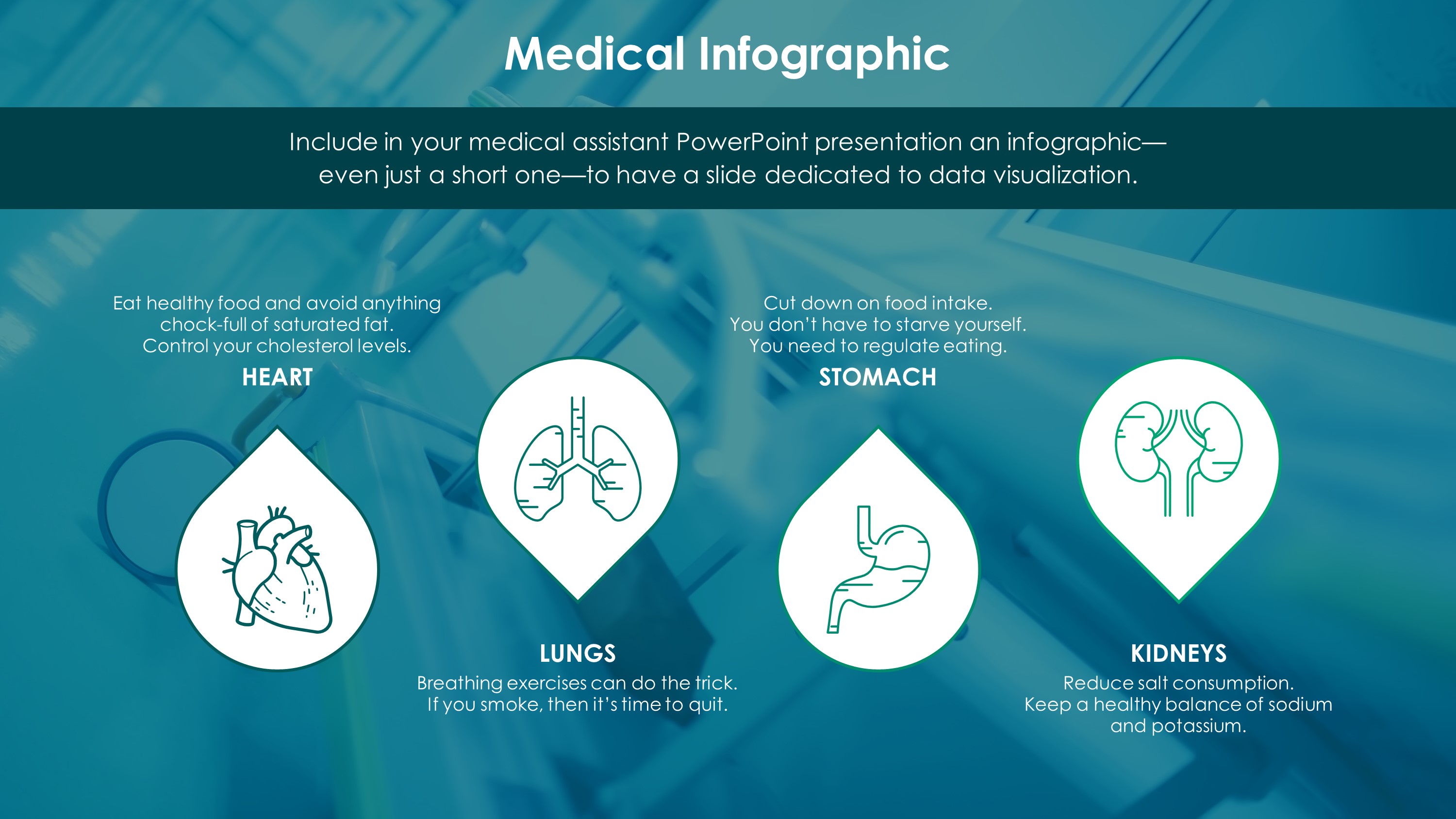 Detail Lung Powerpoint Template Free Nomer 44