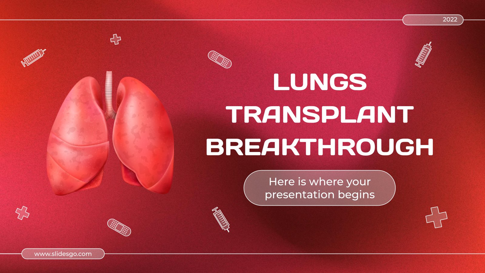 Detail Lung Powerpoint Template Free Nomer 48